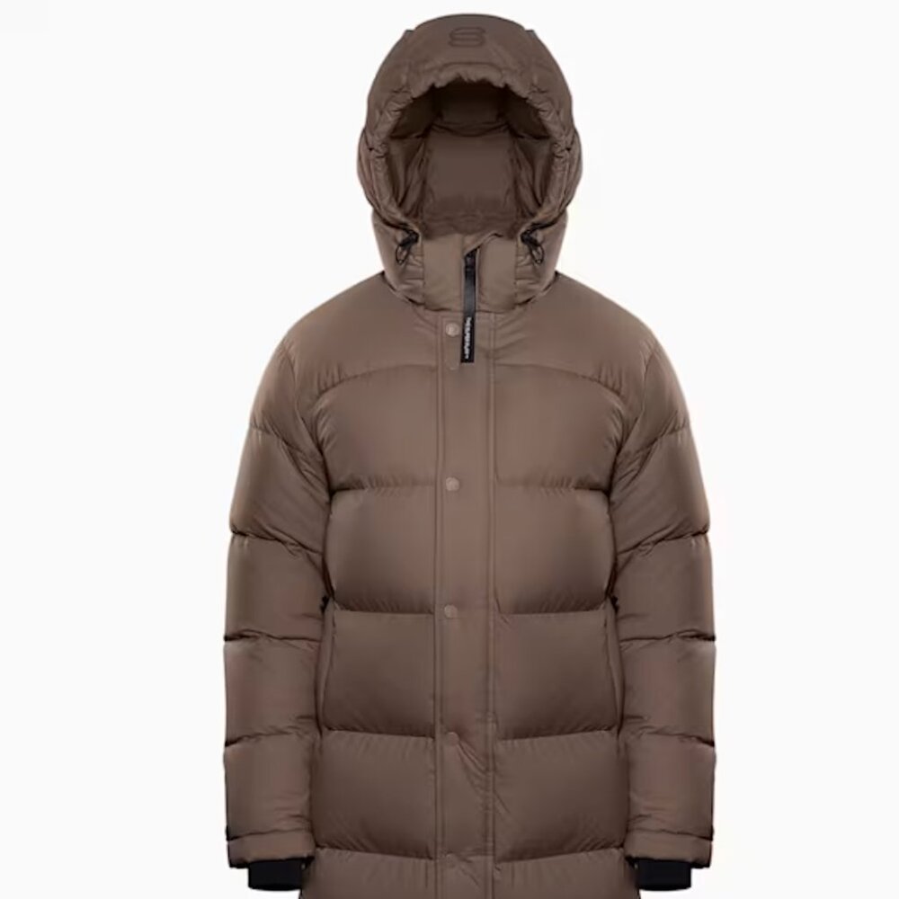 Aritzia The Super Puff Long – Brown, XS, Worn Once (Like New)